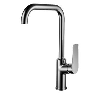 Смеситель для кухни Knotlor KN-61/GM, вороненая сталь